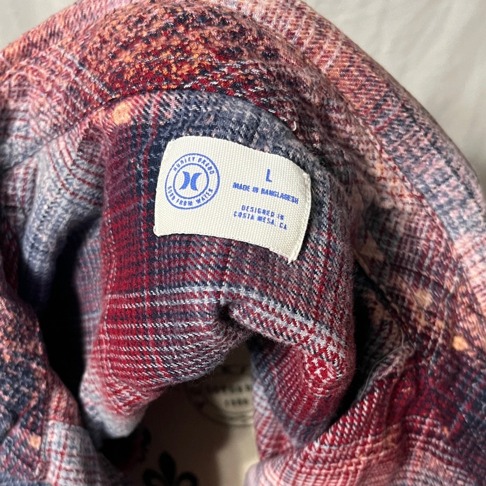 Hurley Multicolor Plaid Shirt - Picture 2 of 8